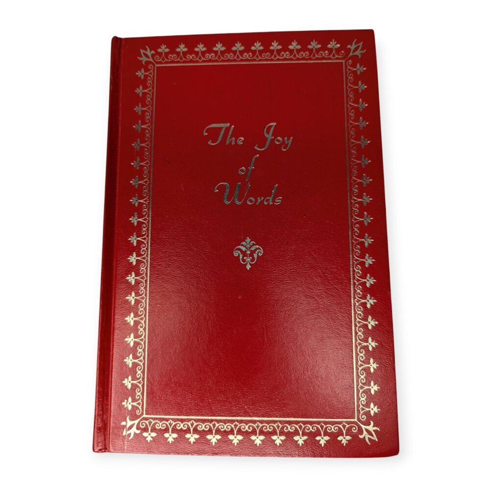 Vintage The Joy of Words Hard Cover Book Copyright 1960